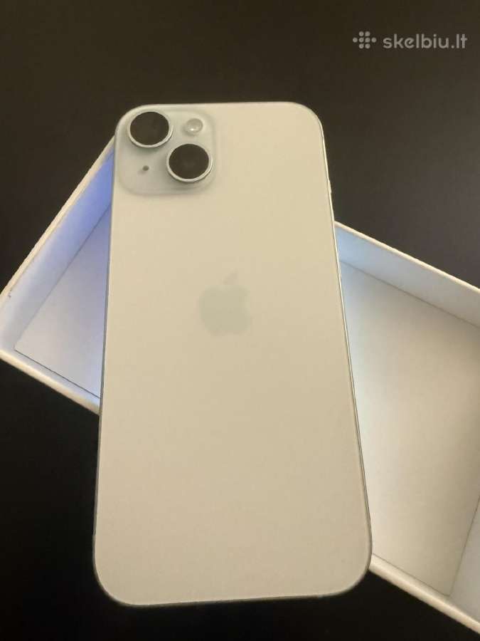 iPhone 15 blue 128 - nuotraukos Nr. 2