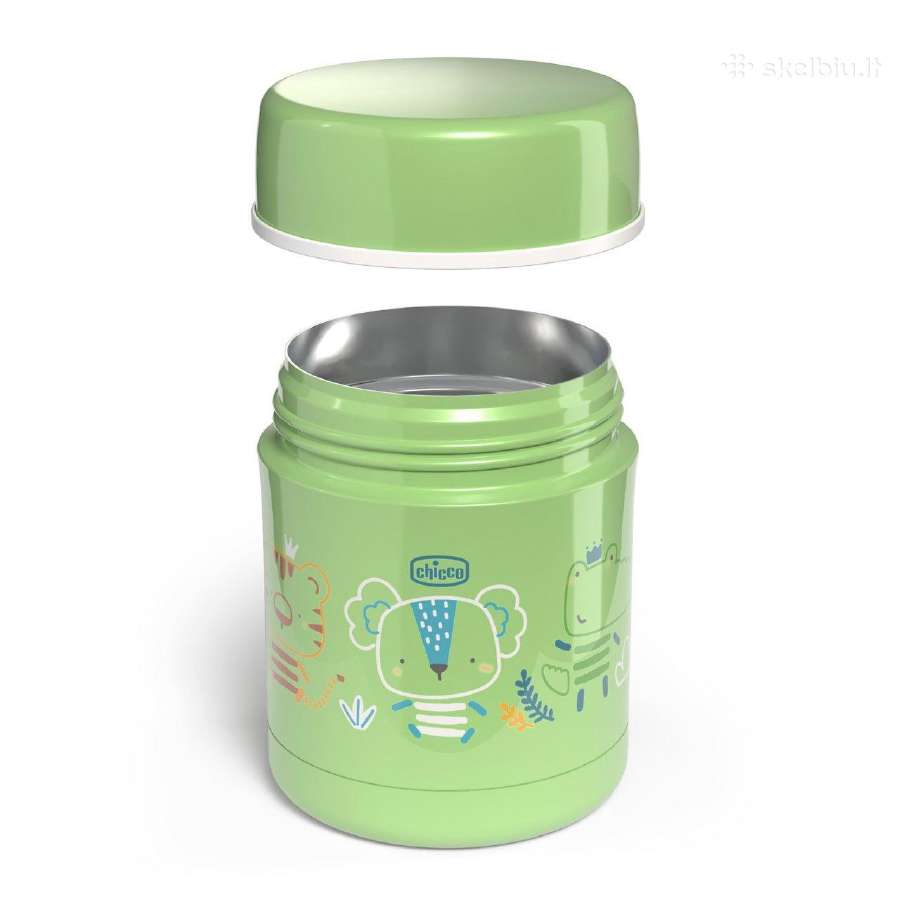 Chicco Go Out maisto termosas, 300 ml, žalias - nuotraukos Nr. 3
