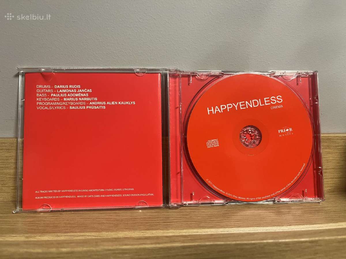 Happyendless Cinema su visų narių autografais! - nuotraukos Nr. 3