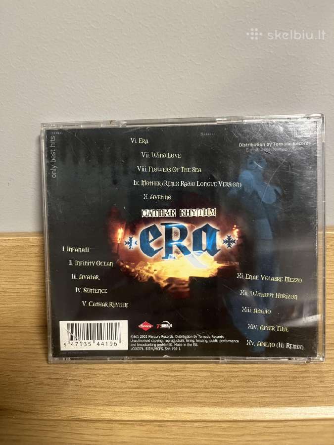 Era – Cathar Rhythm Only Best Hits 2002 - nuotraukos Nr. 2