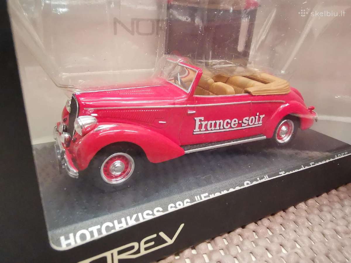 1:43 Prancūziškų (Istorinių) Automobilių Modeliai - nuotraukos Nr. 34