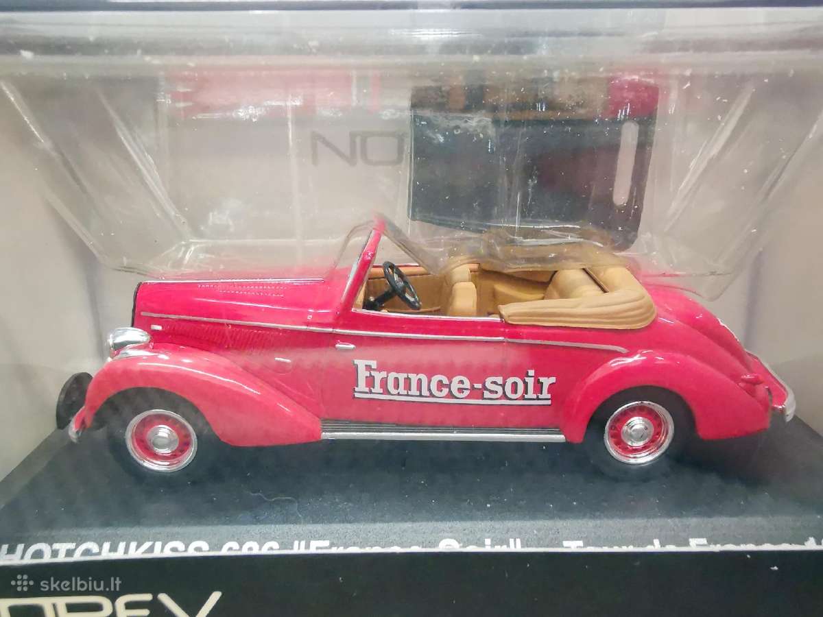 1:43 Prancūziškų (Istorinių) Automobilių Modeliai - nuotraukos Nr. 35