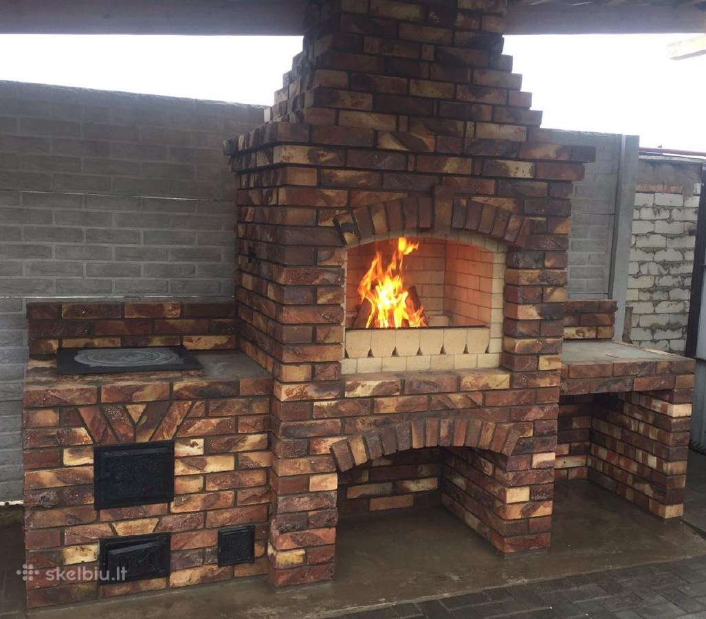 Židiniai, koklinės krosnys ir barbekiu kompleksai. - nuotraukos Nr. 2