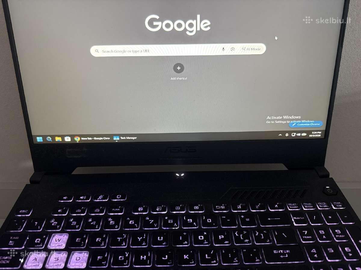 Asus Tuf Gaming A15 Ryzen 7 6800hs Rtx 2050 - nuotraukos Nr. 2