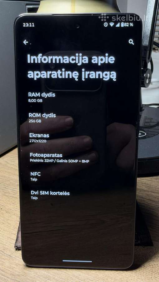 Telefonas Motorola G86 - nuotraukos Nr. 4