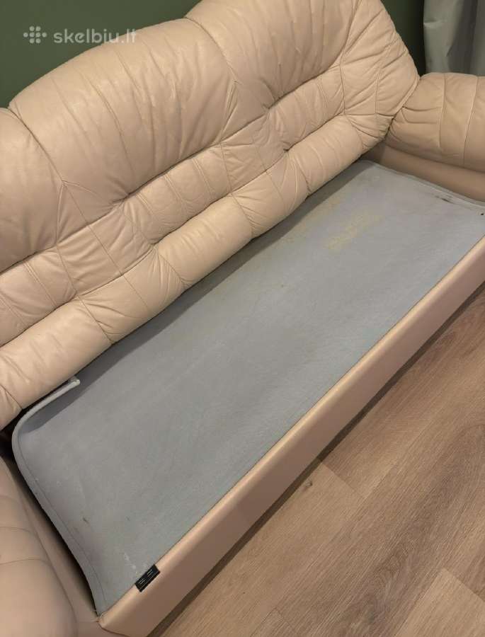 Odinė sofa su miegama dalimi - nuotraukos Nr. 2