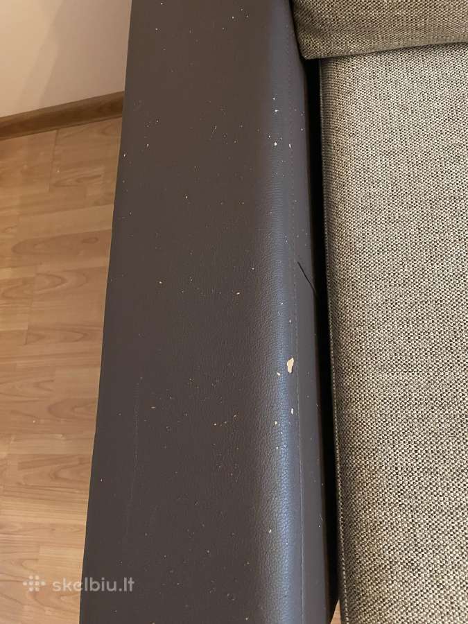 Trivietė sofa-lova - nuotraukos Nr. 2