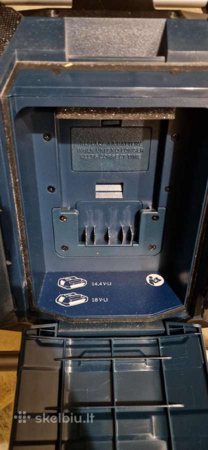 Bosch Gml 20 Professional – statybinis radijas - nuotraukos Nr. 3
