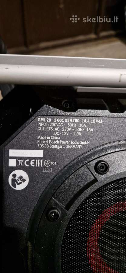 Bosch Gml 20 Professional – statybinis radijas - nuotraukos Nr. 5