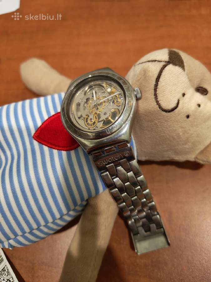 Swatch Yas100g automatic skeleton laikrodis - nuotraukos Nr. 2
