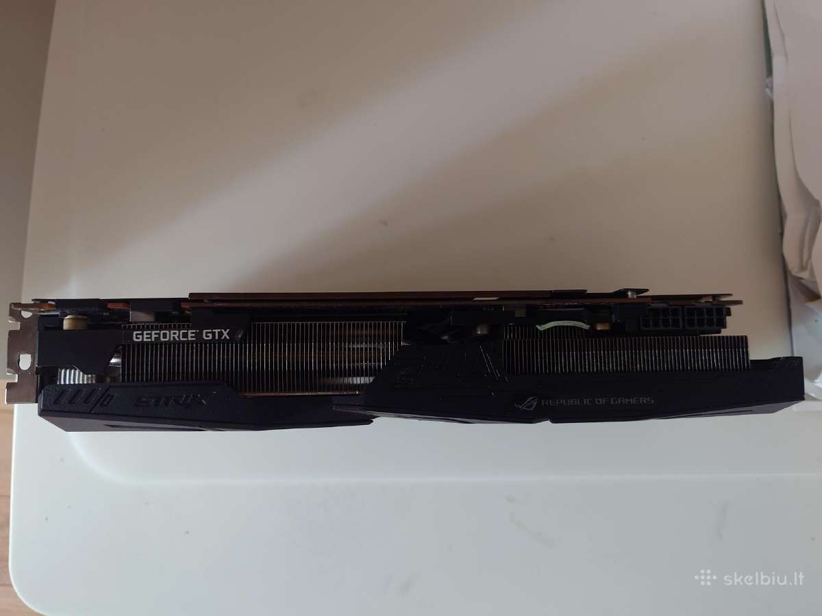 Asus Rog Strix Gtx 1080 Ti 8gb - nuotraukos Nr. 3