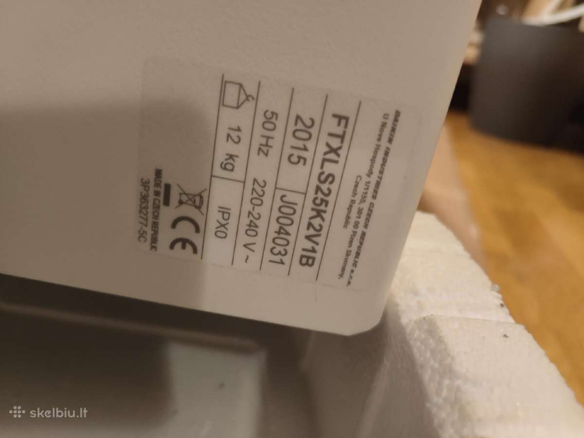 Daikin Ftxtp25a5v1b + Rxtp25a - nuotraukos Nr. 3