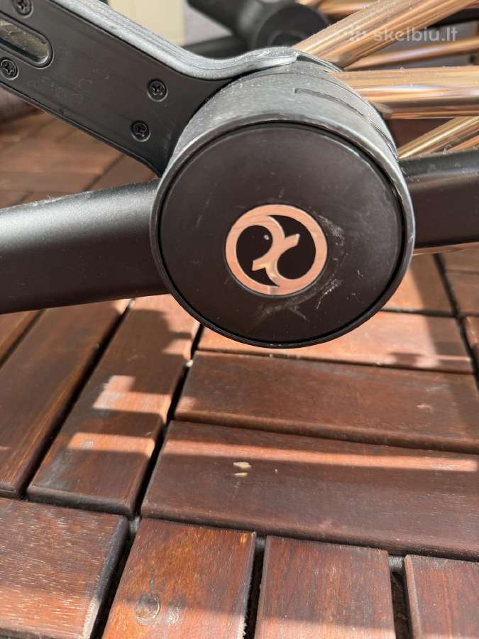 Cybex e-priam V3 Rose Gold – Pilnas Komplektas - nuotraukos Nr. 6