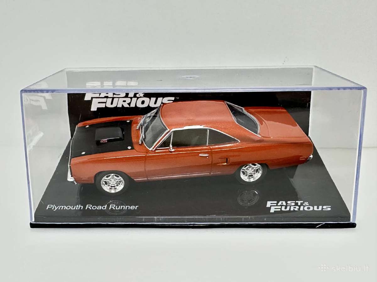 Plymouth Road Runner 1970 Dominic Toretto 1:43 - nuotraukos Nr. 2