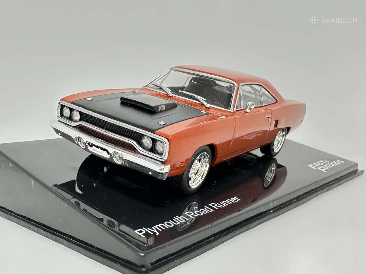 Plymouth Road Runner 1970 Dominic Toretto 1:43 - nuotraukos Nr. 3
