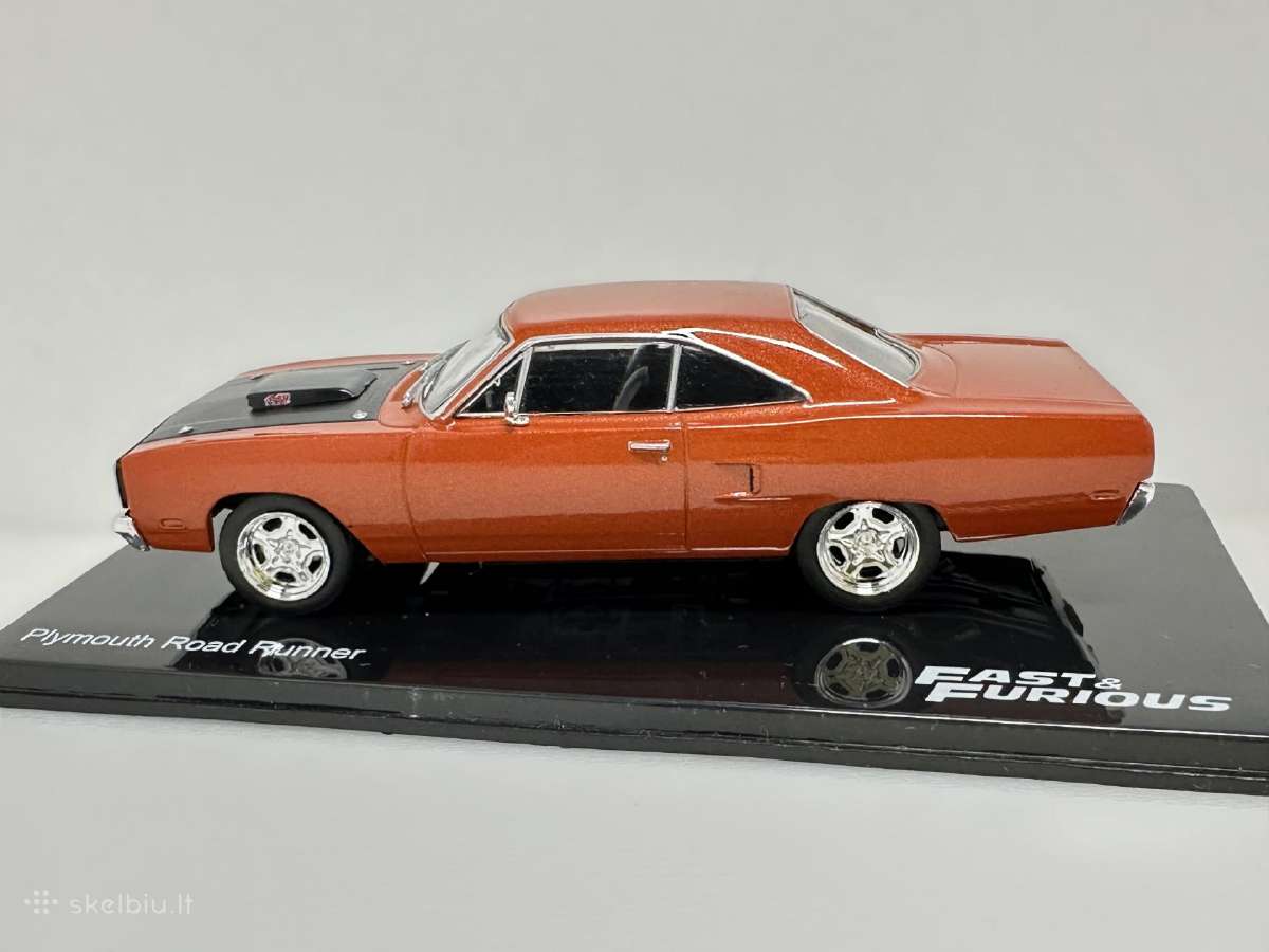 Plymouth Road Runner 1970 Dominic Toretto 1:43 - nuotraukos Nr. 4