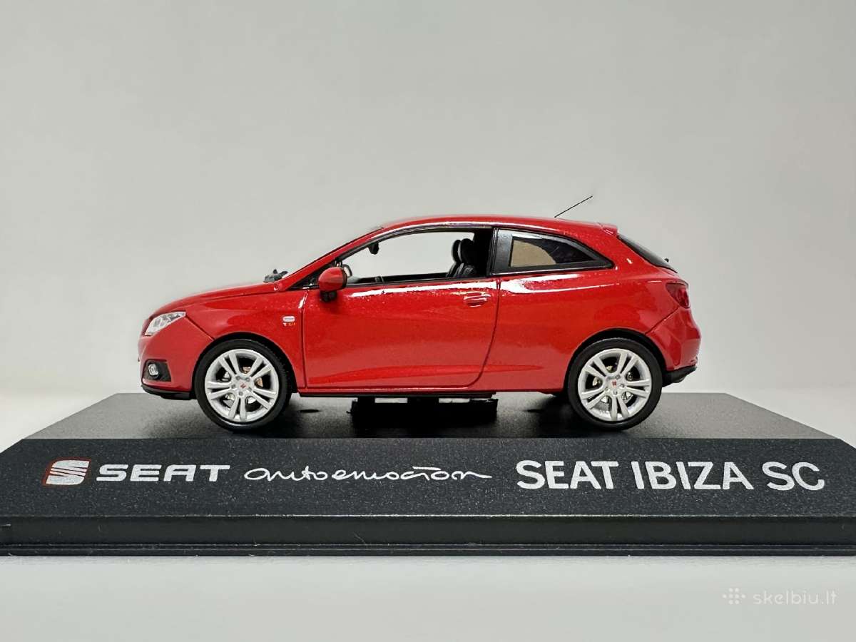 Seat Ibiza Sc 2008 raudona 1:43 Fischer - nuotraukos Nr. 4