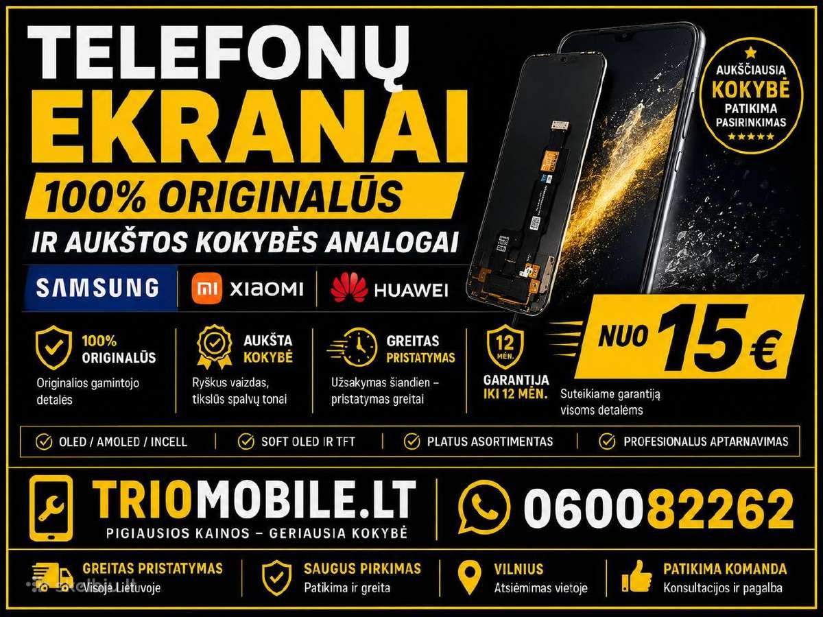 Apple iPhone 12 mini / 12 pro max ekranas - nuotraukos Nr. 2