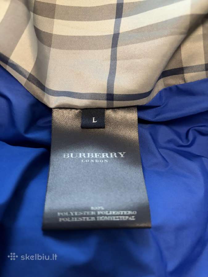 Originali Burberry striuke - nuotraukos Nr. 9