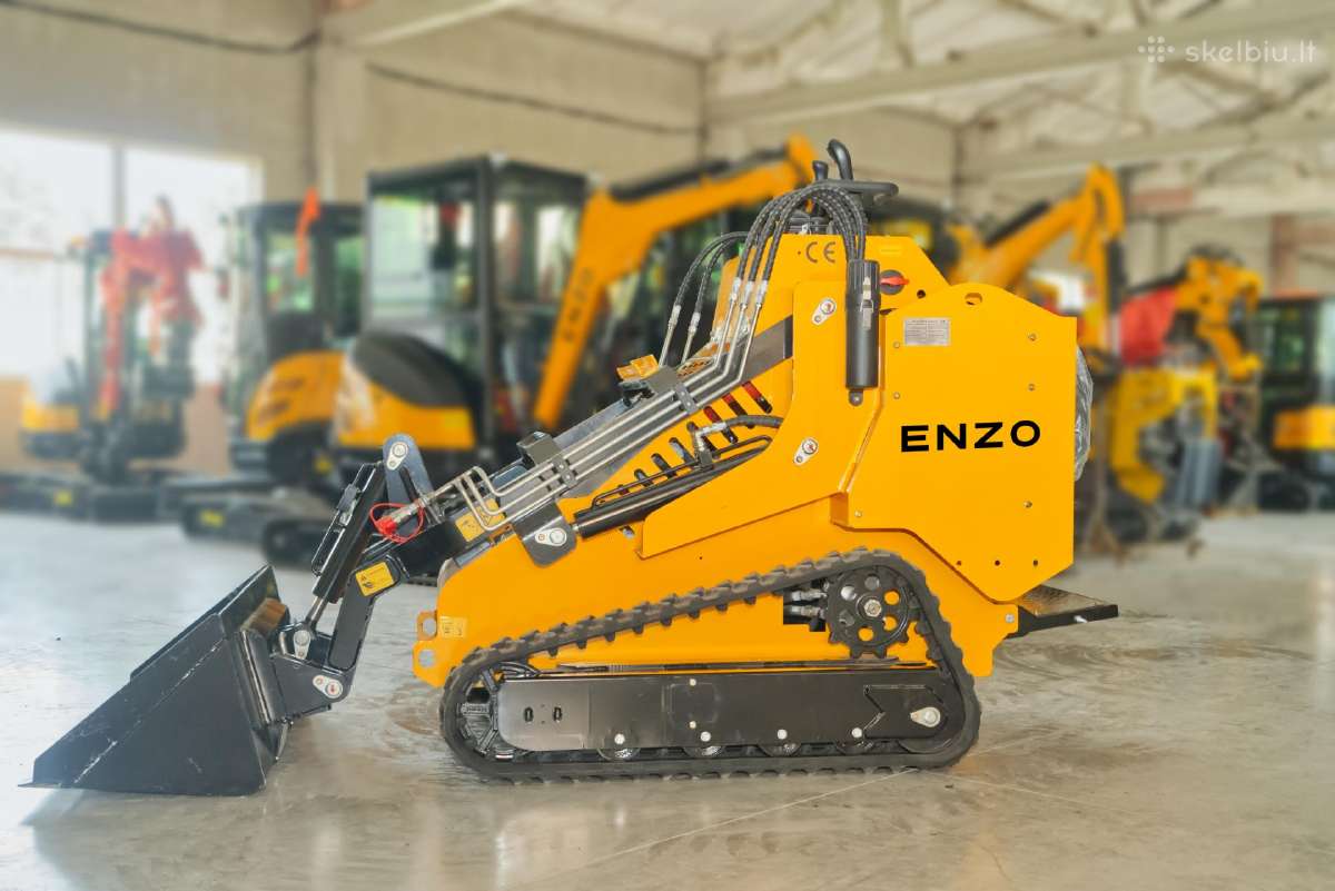 Vikšrinis mini krautuvas Enzo - Ht530t (Dyzelinis) - nuotraukos Nr. 3