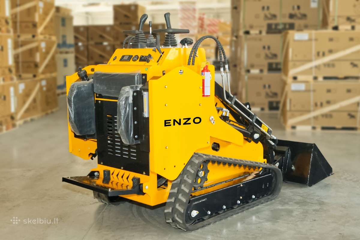 Vikšrinis mini krautuvas Enzo - Ht530t (Dyzelinis) - nuotraukos Nr. 4