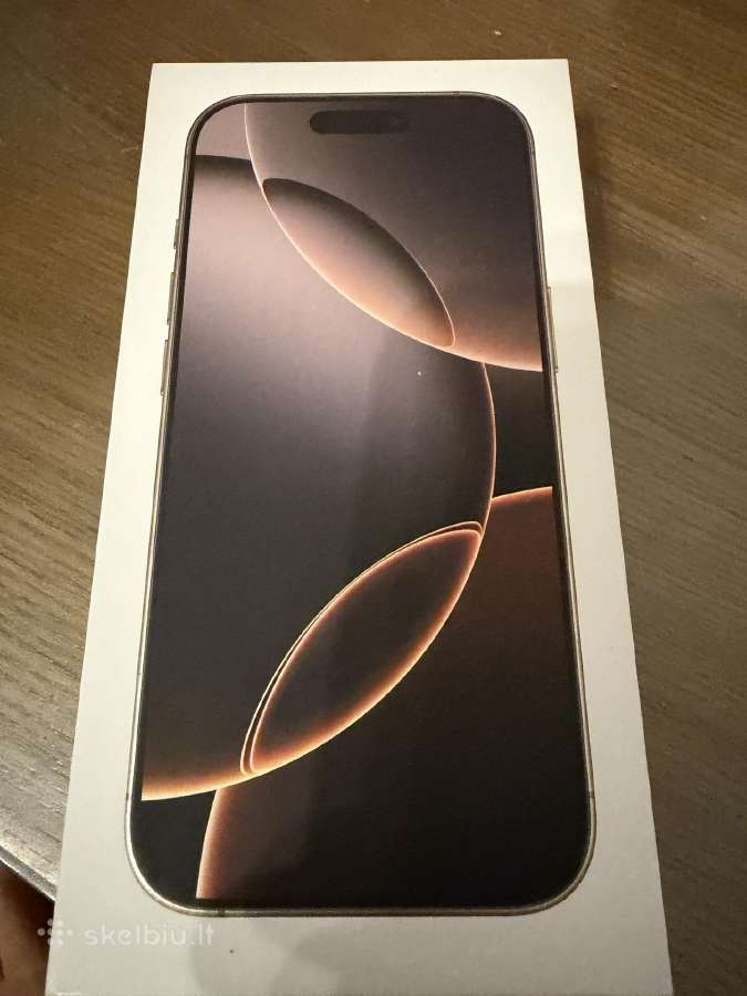 Parduodu iPhone 16 Pro. - nuotraukos Nr. 2