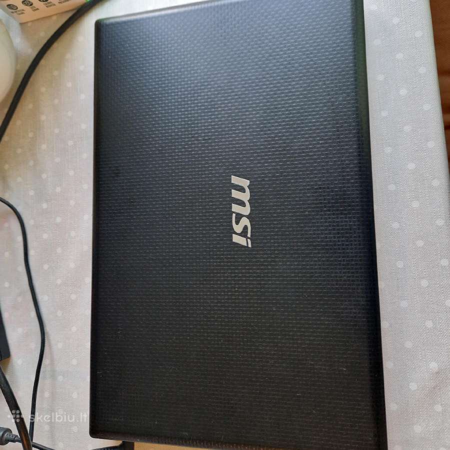 Msi nešiojamas su SSD disku - nuotraukos Nr. 4