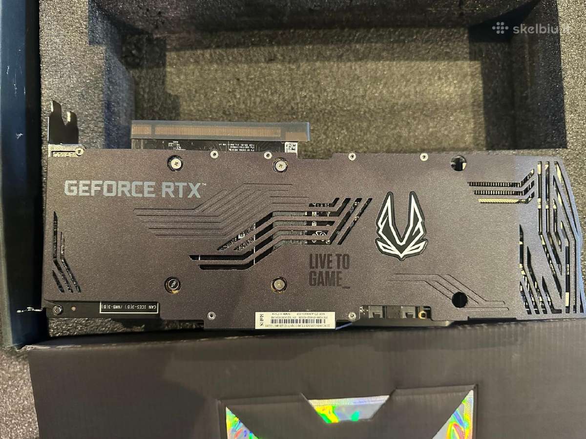 Zotac Rtx 3080 ti Trinity Oc 12 GB - nuotraukos Nr. 2
