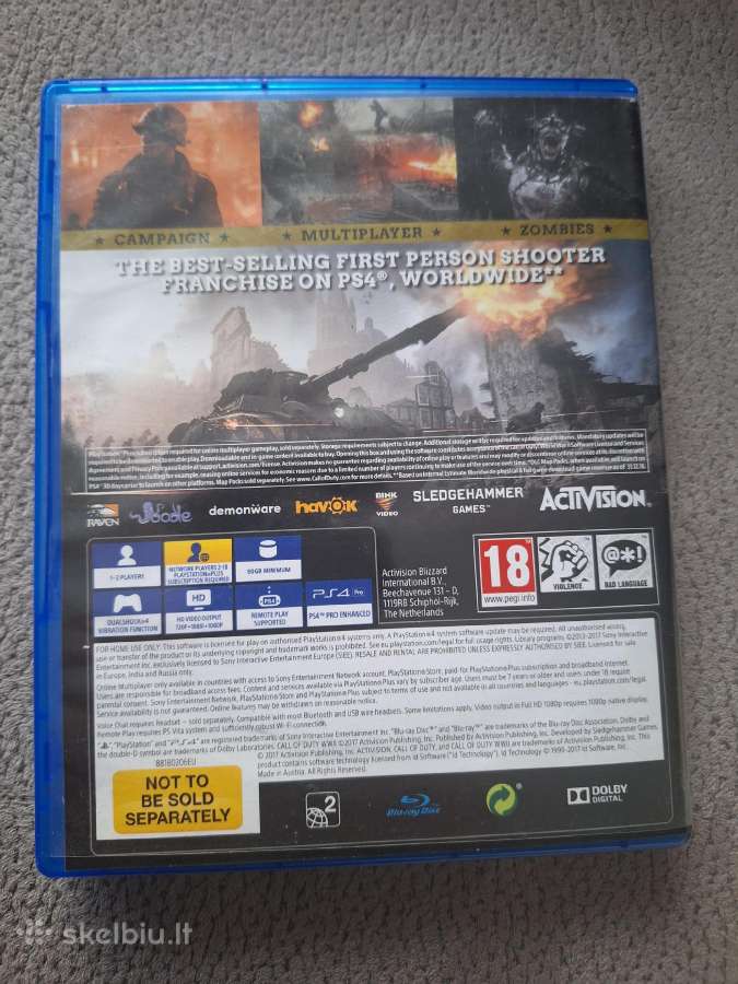 Ww2 Ps4 - nuotraukos Nr. 2