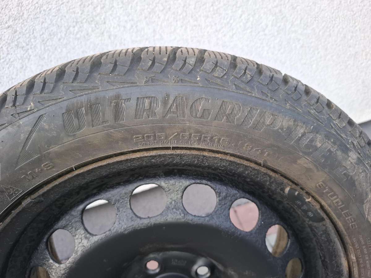 Žieminės padangos su ratlankiais VW B7 - nuotraukos Nr. 5