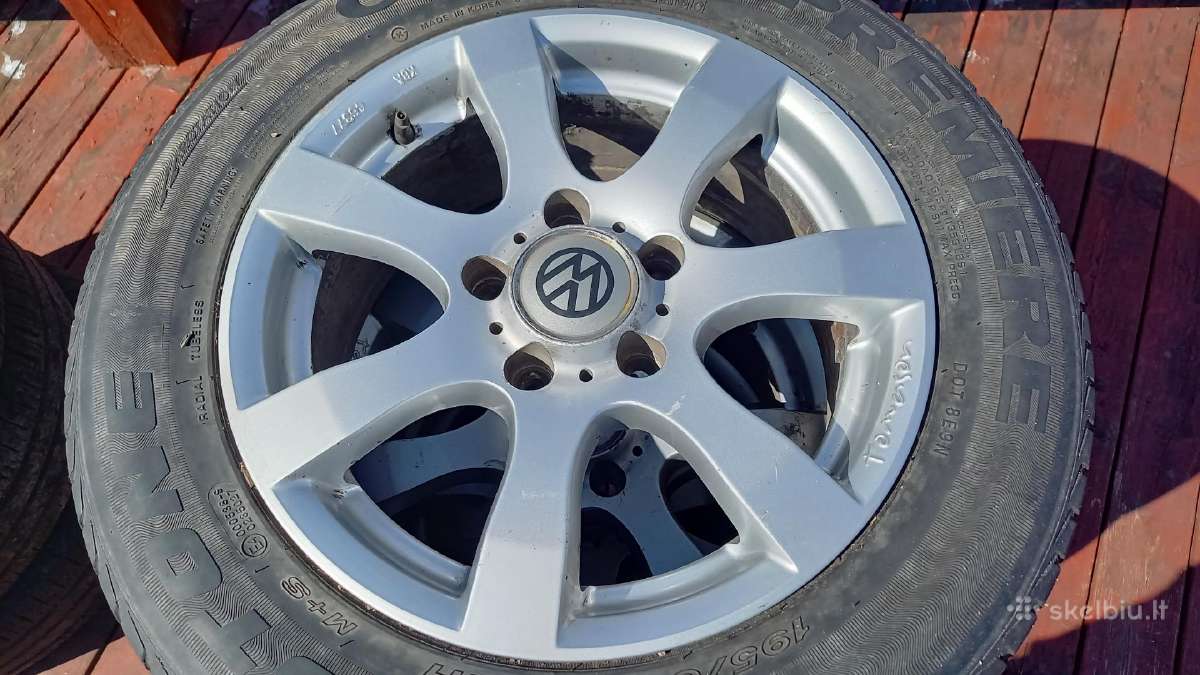 Ratlankiai su M+s padangomis 195/65 R15 - nuotraukos Nr. 2