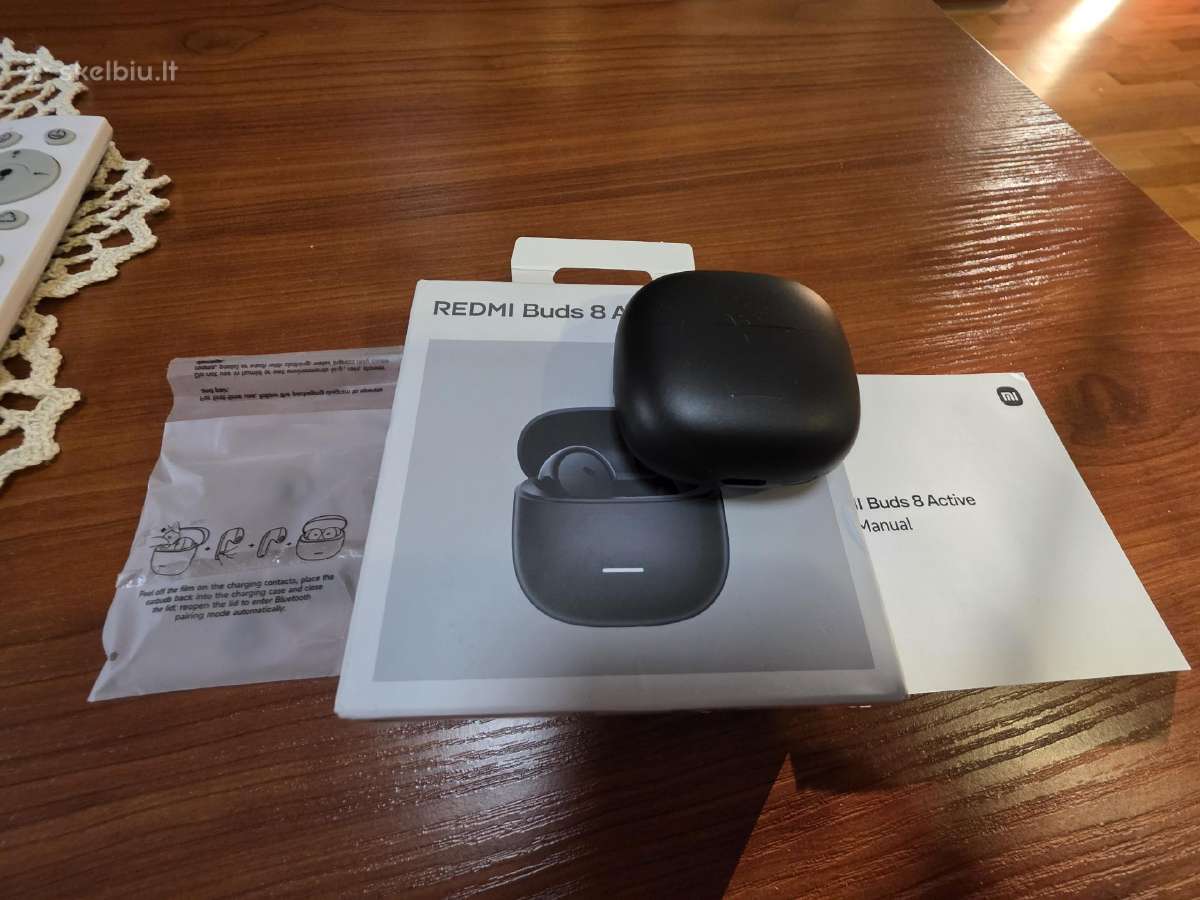 Ausinės Redmi Buds 8 Active - nuotraukos Nr. 3