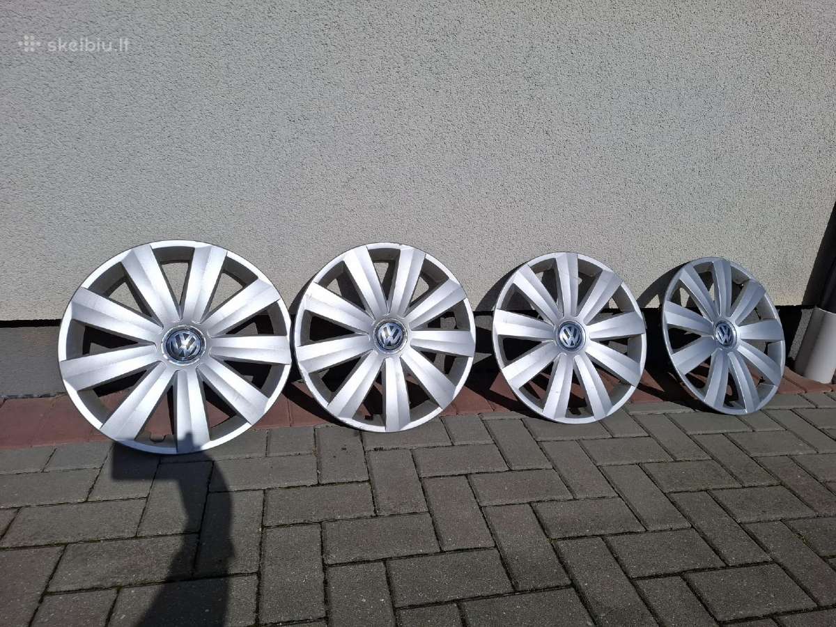 VW originalūs R16 ratlankių gaubtai - nuotraukos Nr. 2