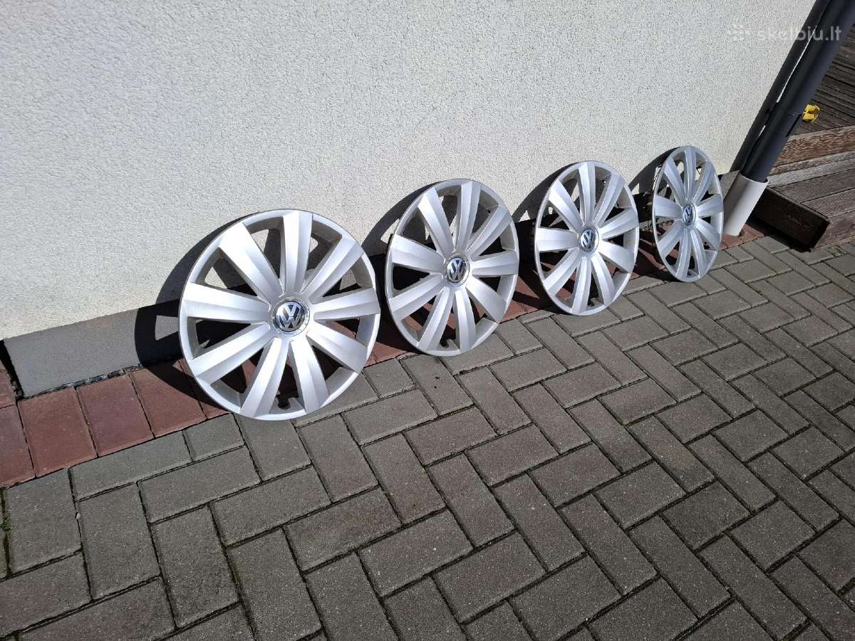 VW originalūs R16 ratlankių gaubtai - nuotraukos Nr. 3