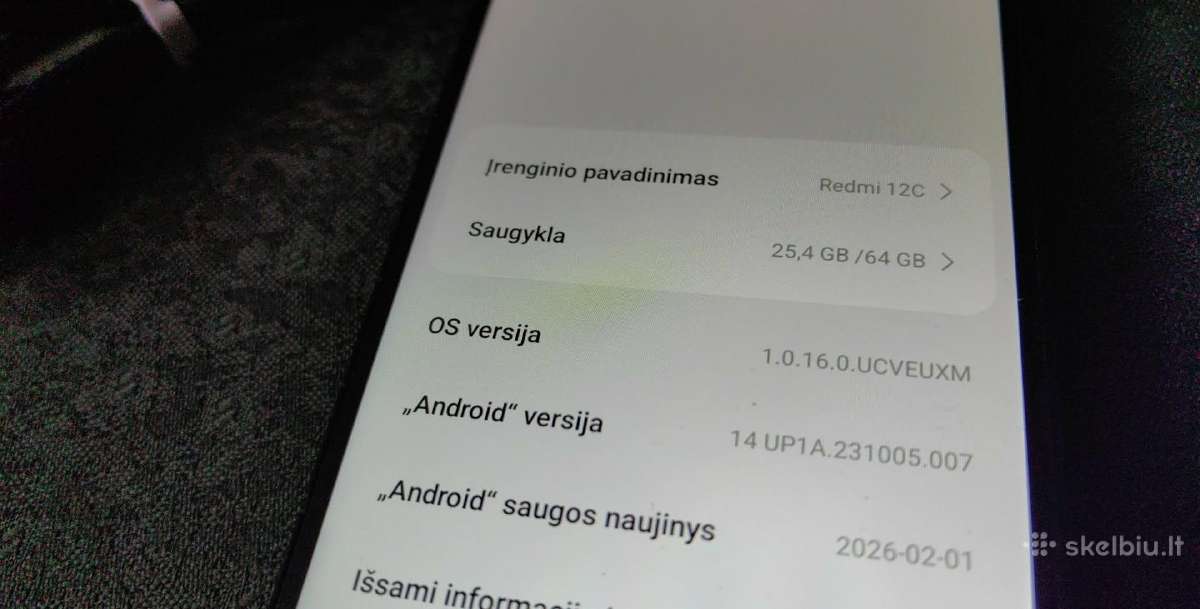 Xiaomi Redmi 12c dual sim - nuotraukos Nr. 5