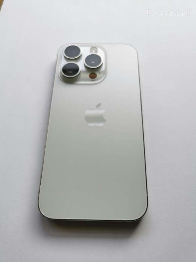 iPhone 15 pro pirktas Anglijoje, neardytas, 128 GB - nuotraukos Nr. 5
