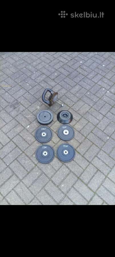 16-34 kg.keičiamo svorio ardoma gera girė Tarybinė - nuotraukos Nr. 2