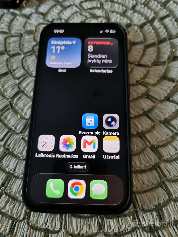 iPhone 15 pro pirktas Anglijoje, neardytas, 128 GB - nuotraukos Nr. 14