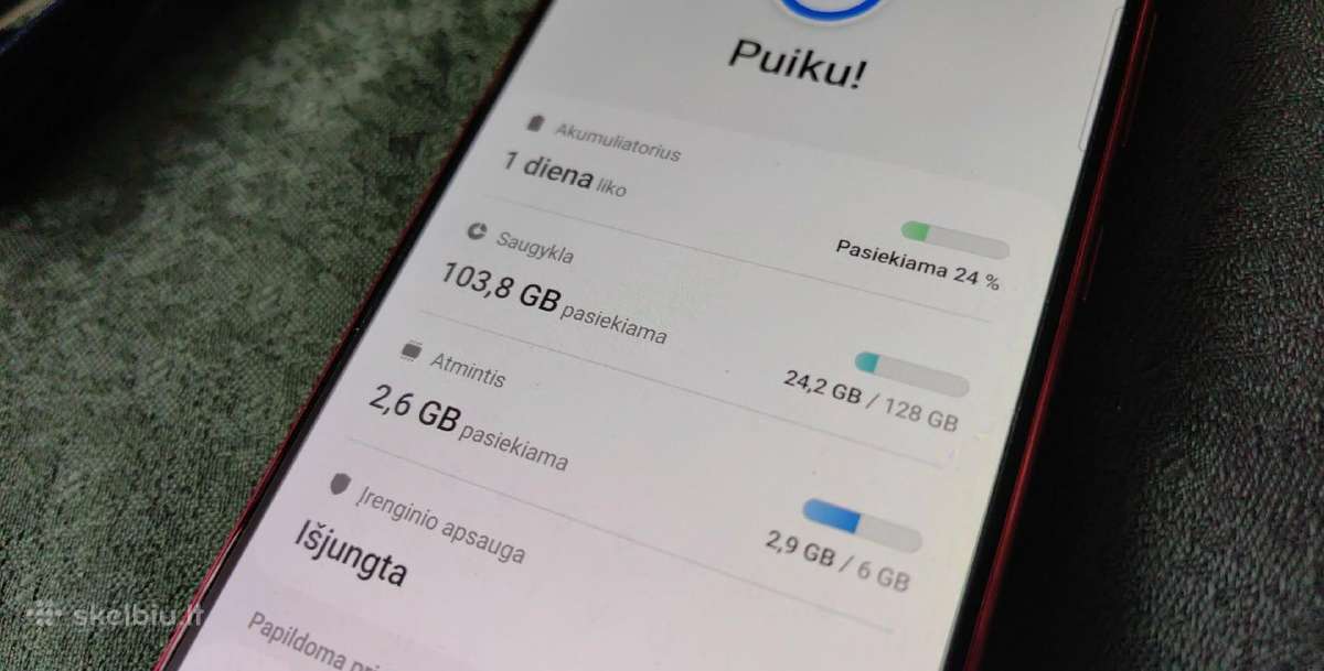Samsung galaxy S20 Fe 128gb - nuotraukos Nr. 5