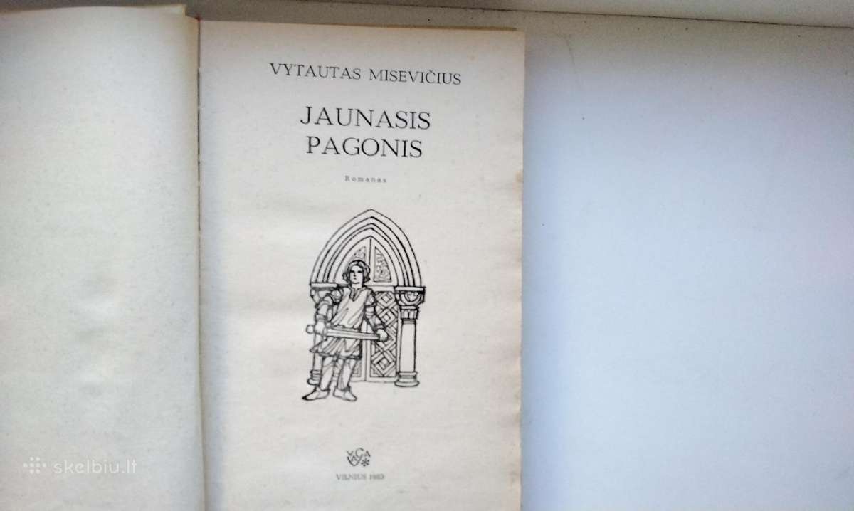 Vyt. Misevičius. Jaunasis pagonis.1983 m. leid - nuotraukos Nr. 3
