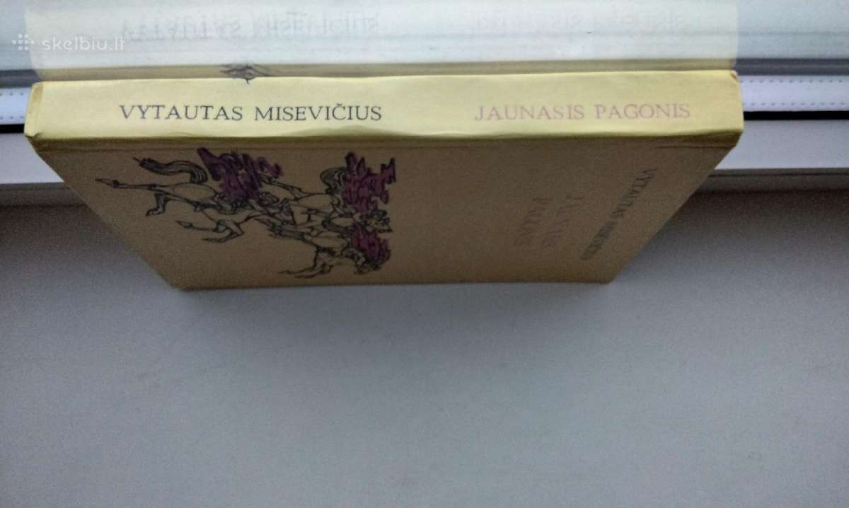 Vyt. Misevičius. Jaunasis pagonis.1983 m. leid - nuotraukos Nr. 11