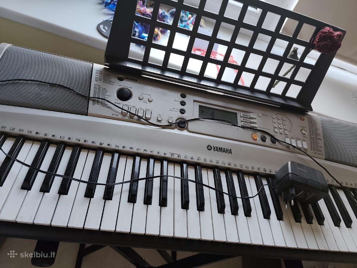 Yamaha psr-e313 sintezatorius - nuotraukos Nr. 2