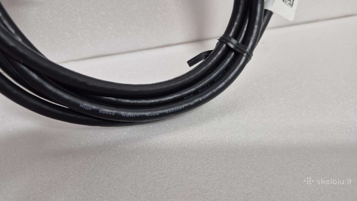 Hdmi, Displayport, Usb, 220v nauji kabeliai - nuotraukos Nr. 7