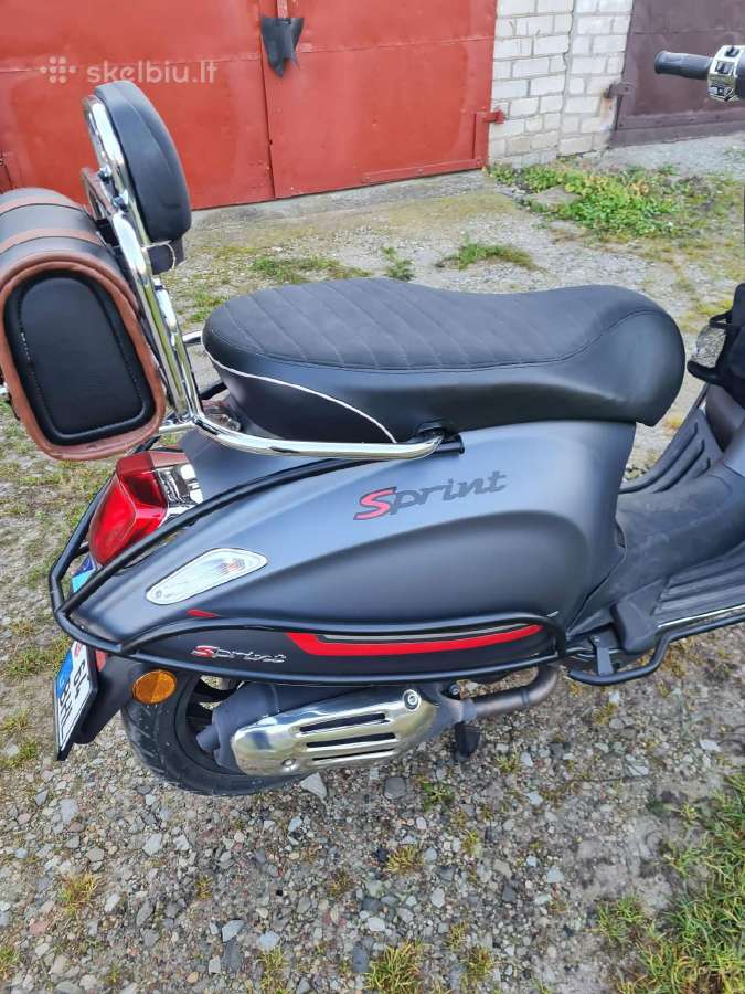 Vespa Sprint 50cm3 kaina 2800.kaina derinama. - nuotraukos Nr. 7