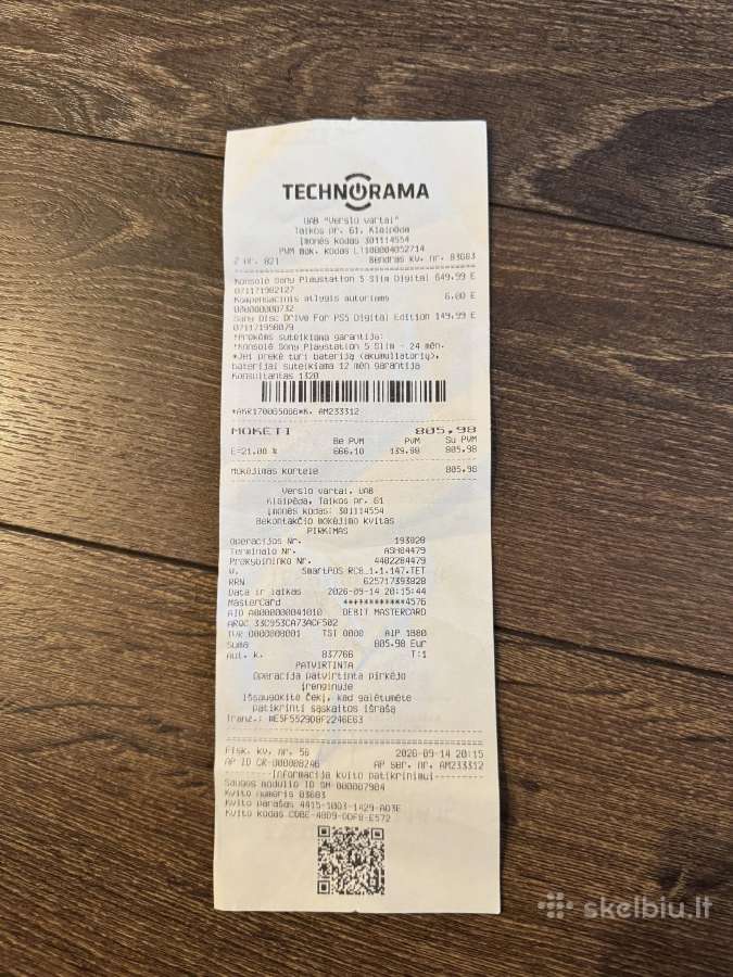Ps5 su garantija - nuotraukos Nr. 9