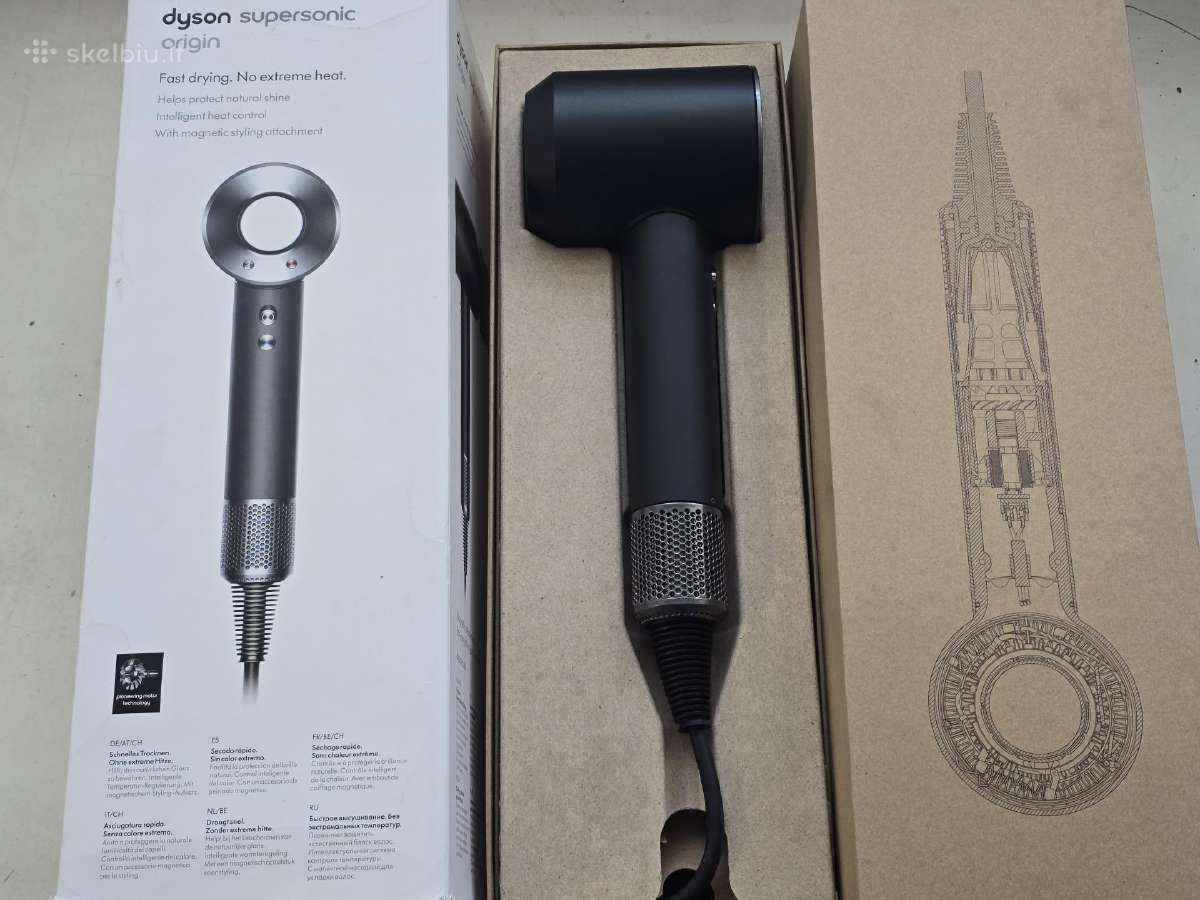 Plaukų džiovintuvas Dyson Supersonic Hd07 1600w - nuotraukos Nr. 3