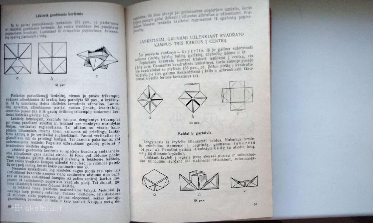 E. Trumpa. Popieriaus lankstiniai. - nuotraukos Nr. 8