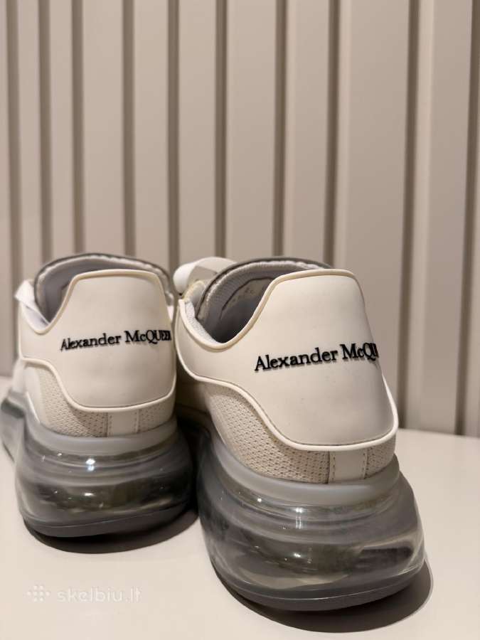 Alexander Mcqueen Oversized Clear 43 White Origina - nuotraukos Nr. 2