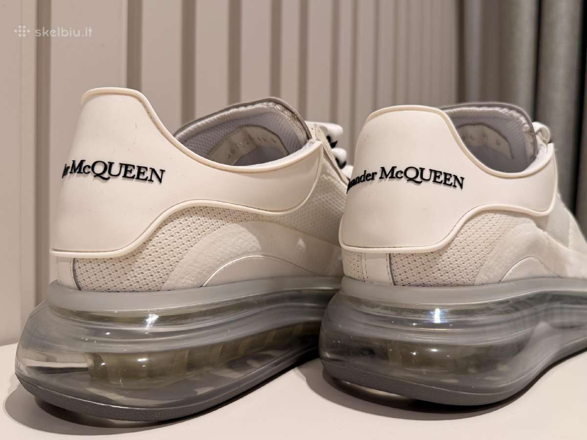 Alexander Mcqueen Oversized Clear 43 White Origina - nuotraukos Nr. 3