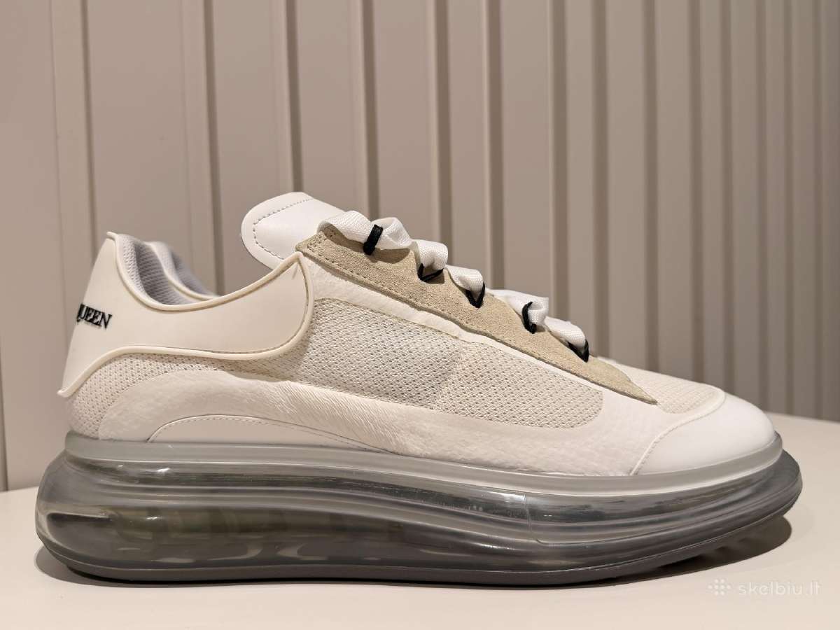 Alexander Mcqueen Oversized Clear 43 White Origina - nuotraukos Nr. 5
